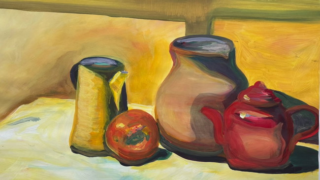 Malkurs für AnfängerInnen / Painting Class for Beginners