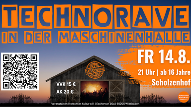 Technorave in Maschinenhalle
