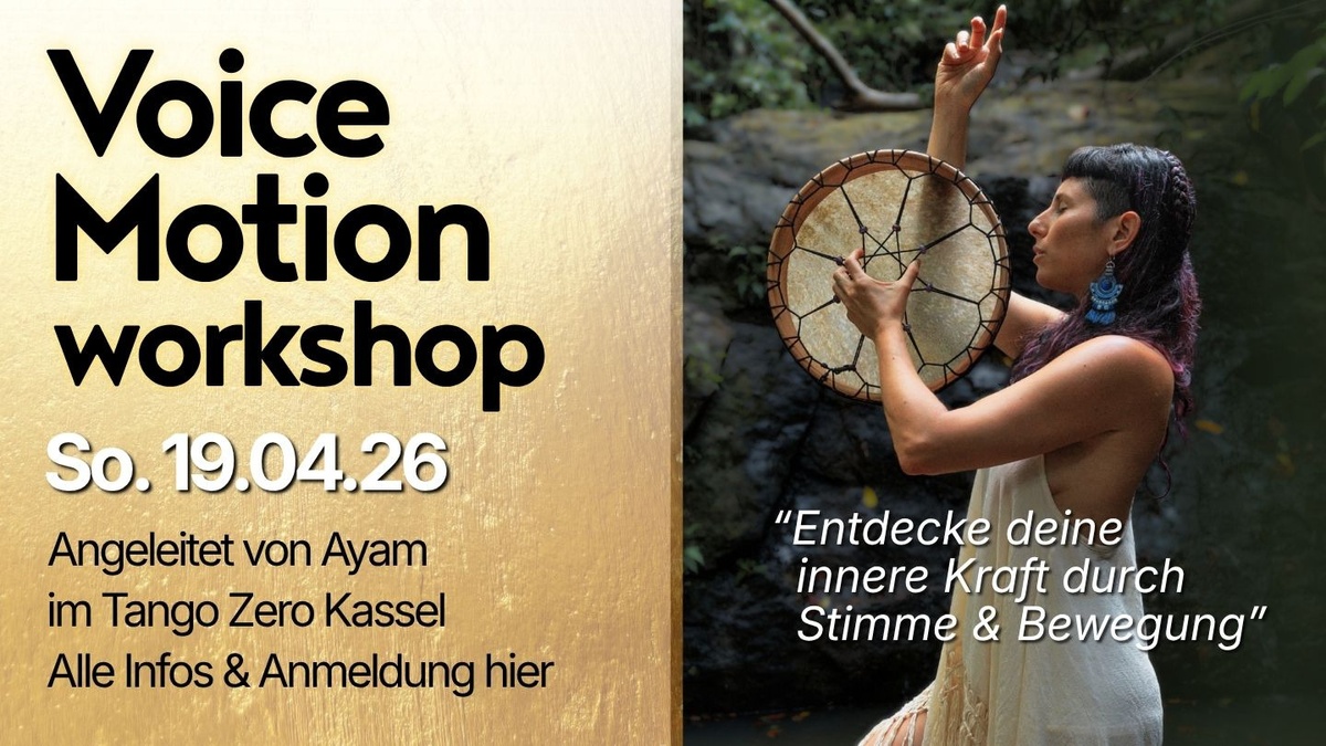 Voice Motion Workshop