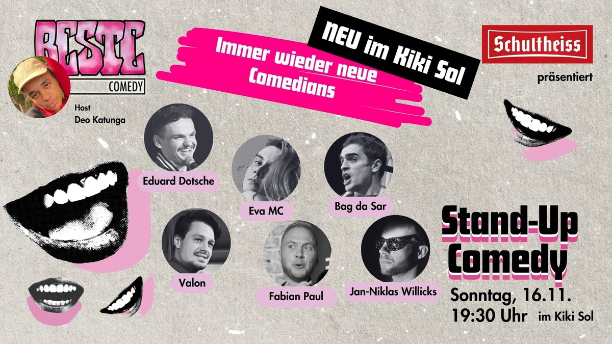 BESTE Comedy Stand up im Kiki Sol im Wedding