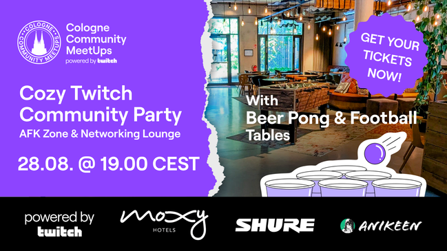 Cozy Twitch Community Party 2026