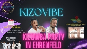 UrbanKiz & Tarraxo & Kizomba Party in Köln Ehrenfeld – Mit Workshop!