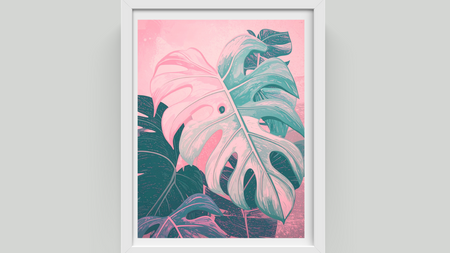 ausARTen - Malworkshop - Monstera