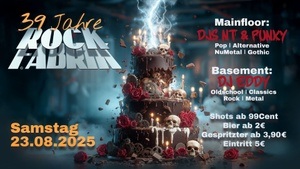 39 JAHRE ROCKFABRIK