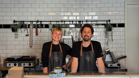 Eröffnung der Veganen Fleischerei Köln