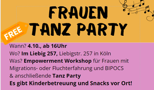 Frauen Tanz Treffen und Empowerment Workshop