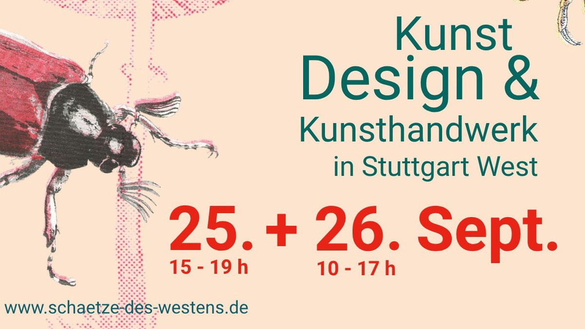 Schätze des Westens: Entdeckungsreise mit Kunst, Design & Handwerk in Stuttgart West - Motto: ARTenvielfalt
