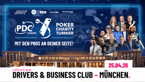 PDC Europe Poker Charity Turnier 2026
