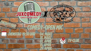 Jux Comedy x TV: Stand-Up Comedy Open-Mic