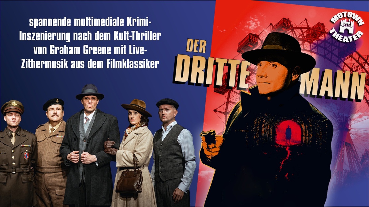Der Dritte Mann - multimediale Thriller-Theaterinszenierung mit Live-Filmmusik