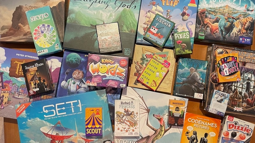 Brettspiele am Nachmittag