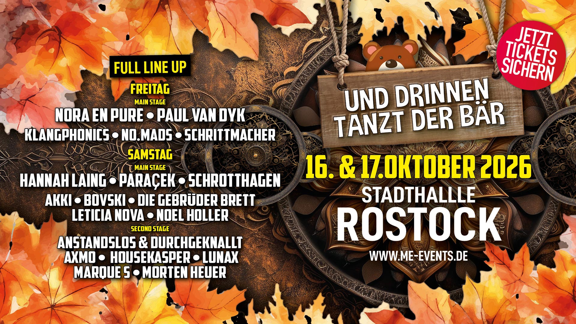 Und drinnen tanzt der Bär @ Stadthalle Rostock