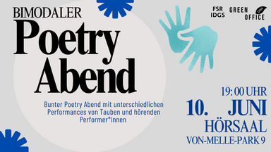 Bimodaler Poetry Abend