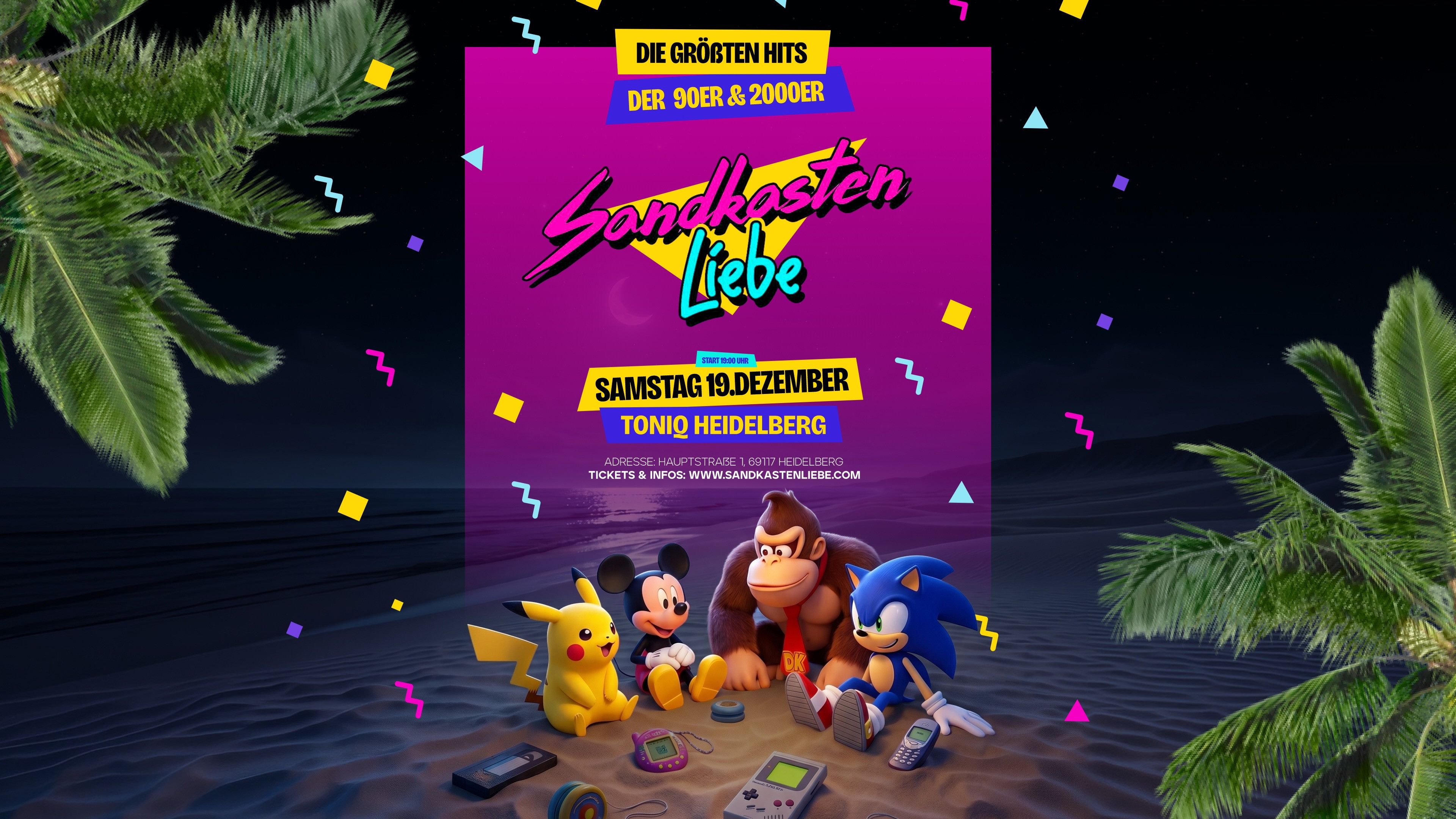 SANDKASTENLIEBE - HEIDELBERG'S 90er & 2000er Party Toniq Club
