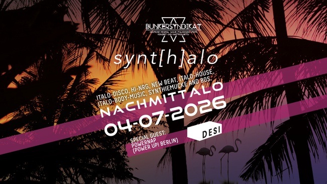 SYNTHALO - Nachmittalo & Italo-Disco overkill!