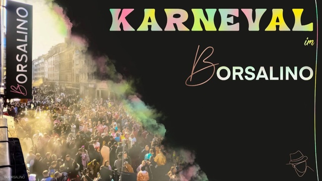 Feiere den ultimativen Karneval im Borsalino auf der Zülpicher Straße