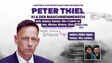 PETER THIEL - KI & der Maschinenmensch - Vortrag