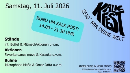 Kalkfest 11. Juli 2026