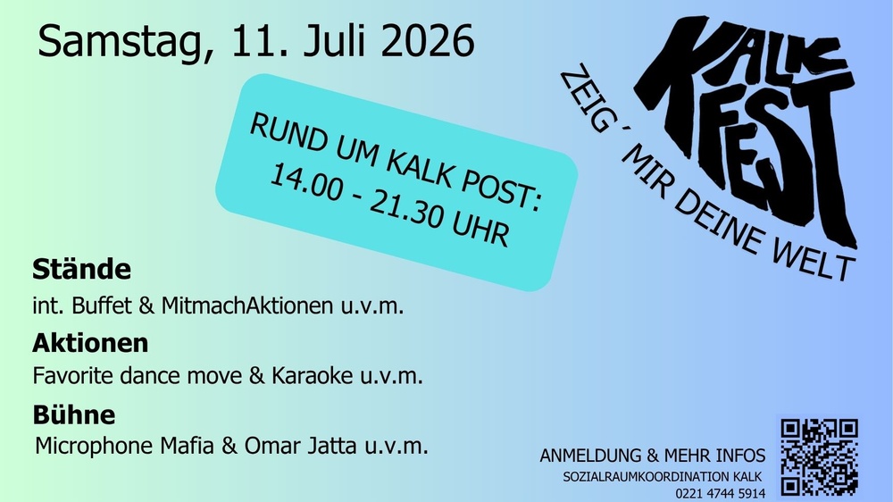Kalkfest 11. Juli 2026