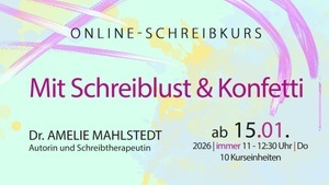 Mit Schreiblust und Konfetti