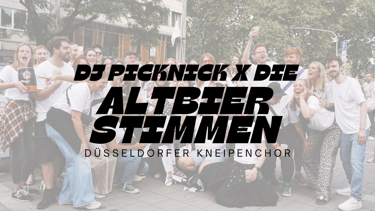 MITSINGKONZERT | 🌻kunst- und DJ-picknick x die altbierstimmen