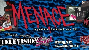 MENACE (UK) + TELEVISION SECT (SWE/UK/D)