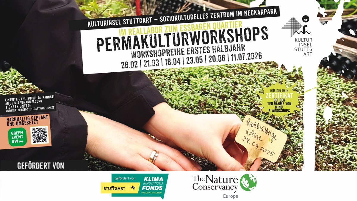"essbares Quartier" Permakultur Prinzipien April