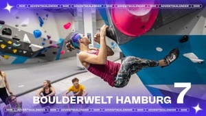 7. Türchen: Boulderwelt Hamburg - 30-Tages-Karte