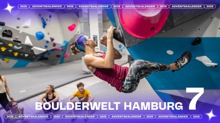 7. Türchen: Boulderwelt Hamburg - 30-Tages-Karte