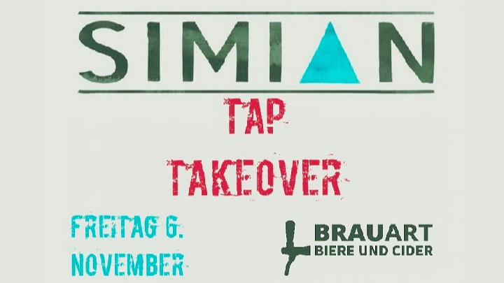 Tap Takeover mit Simian Ales