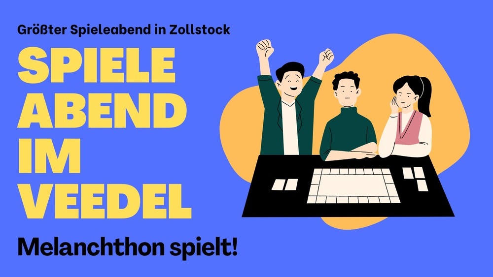 „Melanchthon spielt!“ - Spieleabend im Veedel