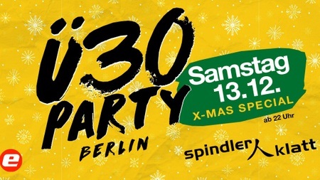 Ü30 Party Berlin – X-Mas Special