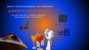 Club LA BOOM – Offline Dating 20+ w. NYC Matching Tech [Aperitivo x Arts]