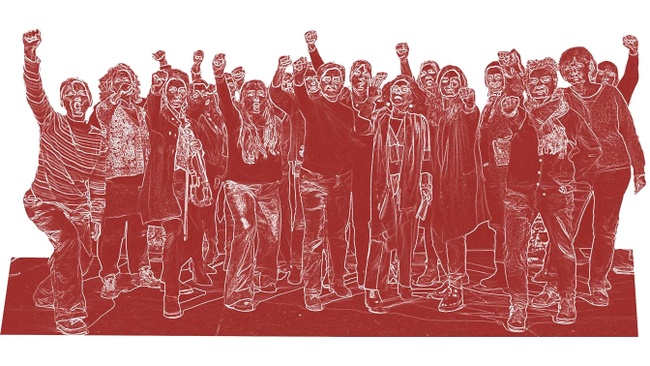 Feministischer Protestchor