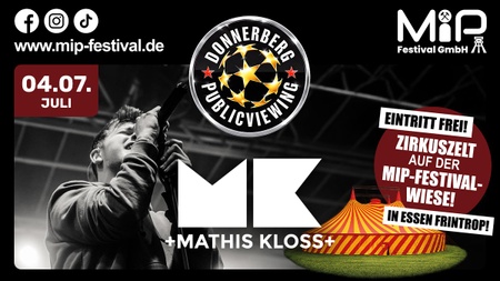 Mathis Kloss + Band – Live am Donnerberg!