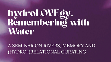 hydroLOVEgy. remembering with water