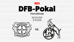 DFB-POKAL VIERTELFINALE // LEVERKUSEN vs. 1. FC KÖLN // LIVE (INDOOR)