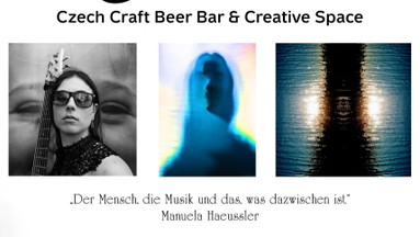 Vernissage: "Der Mensch, die Musik und das, was dazwischen ist" von Manuela Haeussler