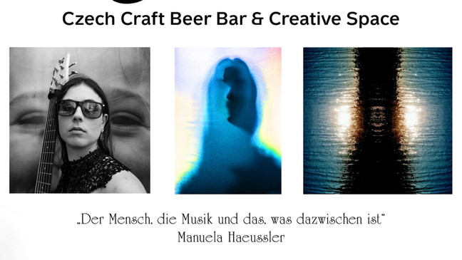 Vernissage: "Der Mensch, die Musik und das, was dazwischen ist" von Manuela Haeussler
