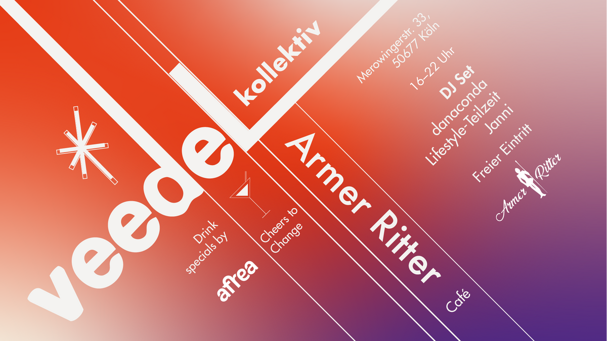 Armer Ritter Invites: DJ´s I Daydrinking I In- & Outdoor