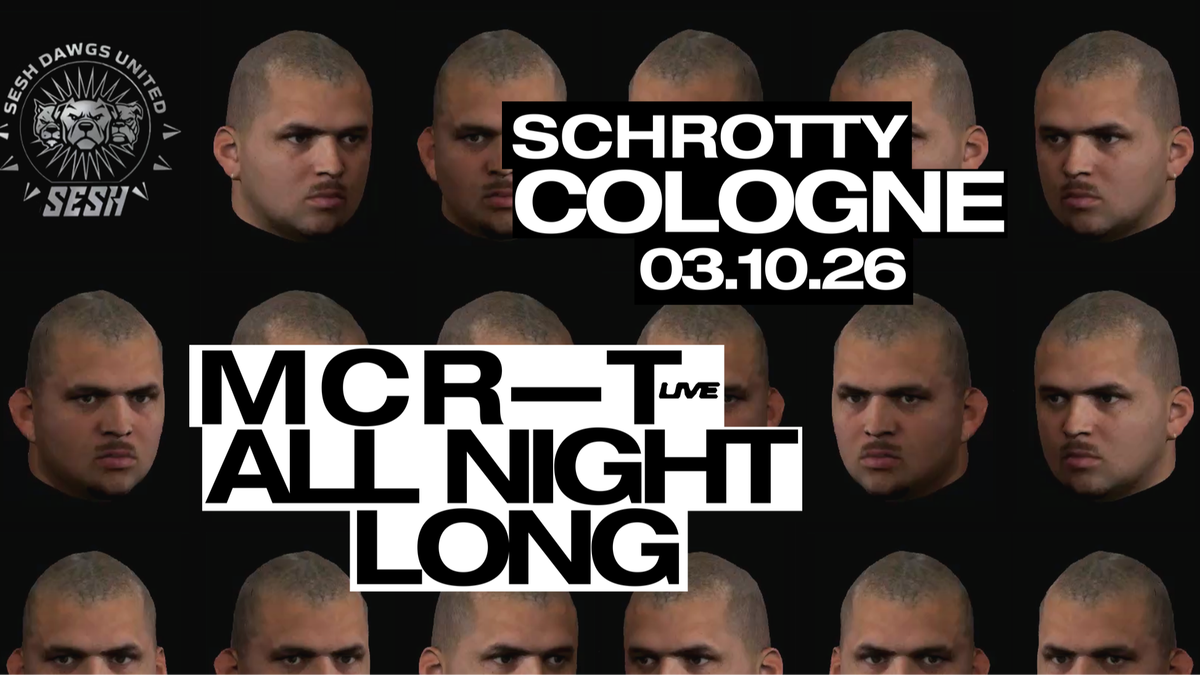 Titelbild der Veranstaltung SESH pres. MCR-T ANL
