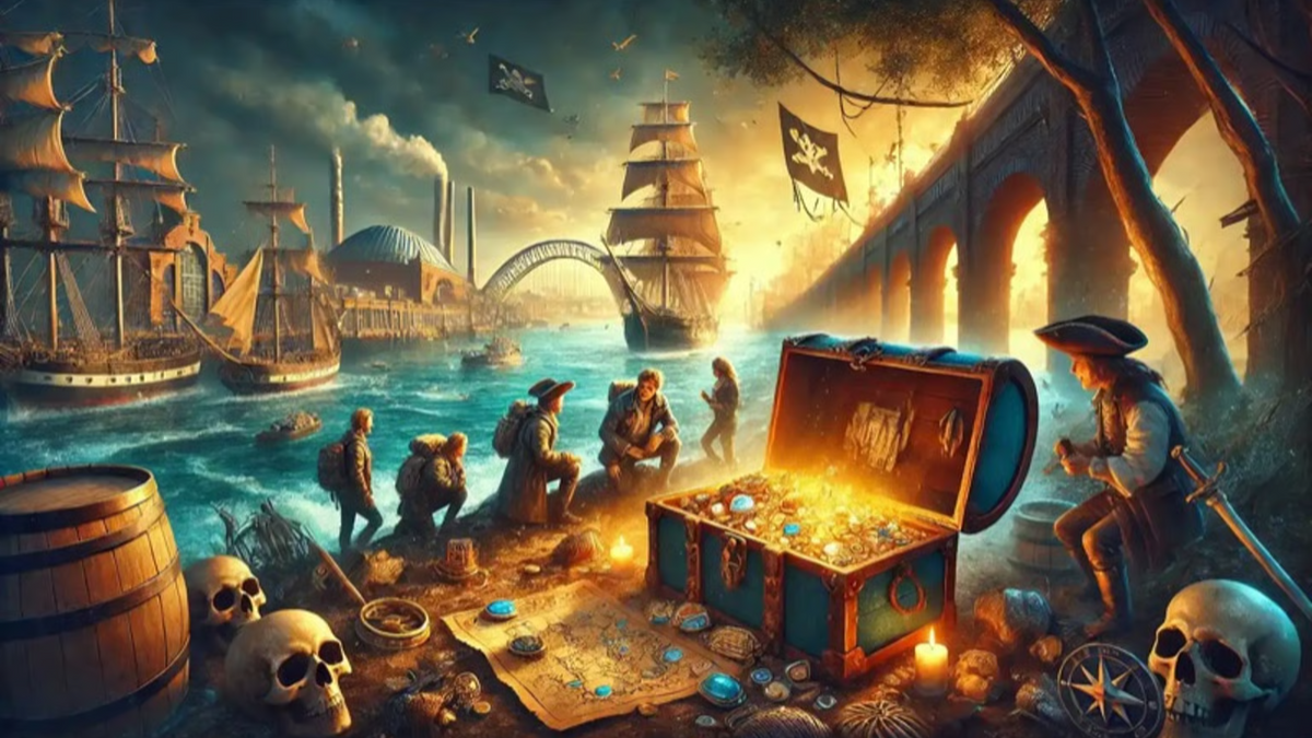 Stadtrallye Kiel | Das vergessene Erbe der Piraten | Kiels Abenteuer-Schatzsuche