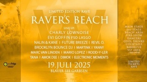 OUTSIDE WORLD X RAVER‘S BEACH FESTIVAL - Blauer See Garbsen Techno Classics Outdoor mit Evi Goffin fso LASGO