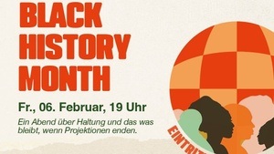 Black history month: Couch Talk und Open Stage