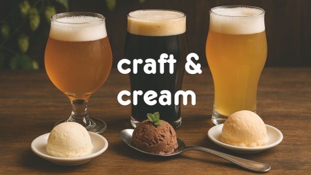 Craft & Cream - Das Pairing Tasting mit Eis und Bier
