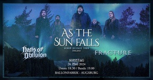 Kaamos European Tour – As The Sun Falls (FIN) & Supports @ Ballonfabrik Augsburg