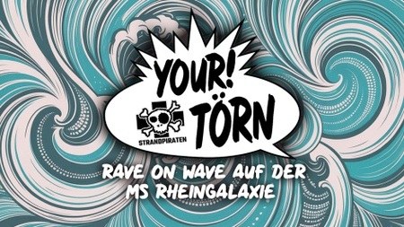 Rave on Wave mit den Strandpiraten auf dem Rhein Pt. 1