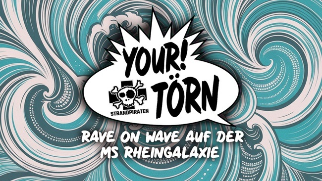 Rave on Wave mit den Strandpiraten auf dem Rhein Pt. 1