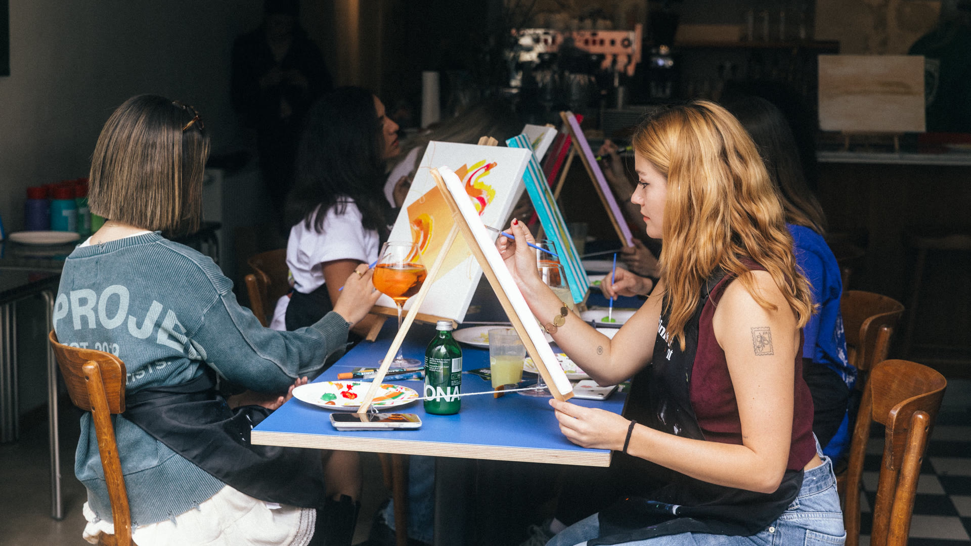 drink&paint: modern texture – München