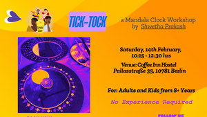 Tick Tock - a Mandala Clock Workshop